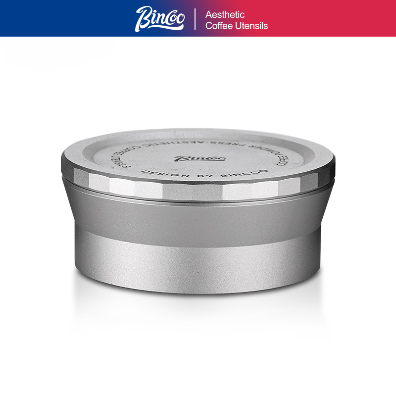 Espresso Tamper Set - ชุดอุปกรณ์กดกาแฟและวงแหวนรองรับผงกาแฟ BINCOO สำหรับหม้อต้มกาแฟแบบโมก้าขนาด 2-3 ถ้วย