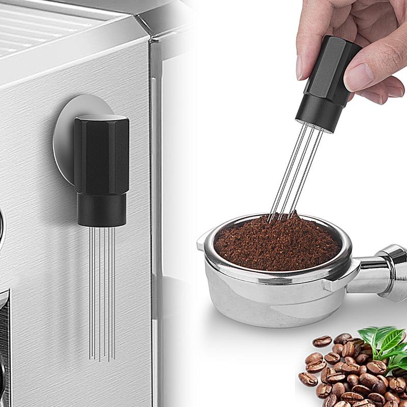 Coffee Equipment Wdt - จําหน่ายเข็มเอสเปรสโซ เครื่องมือจําหน่ายกาแฟเอสเปรสโซ เครื่องมือคนเอสเปรสโซที่มีความแม่นยําพร้อมแม่เหล็กสําหรับเครื่องชงกาแฟ