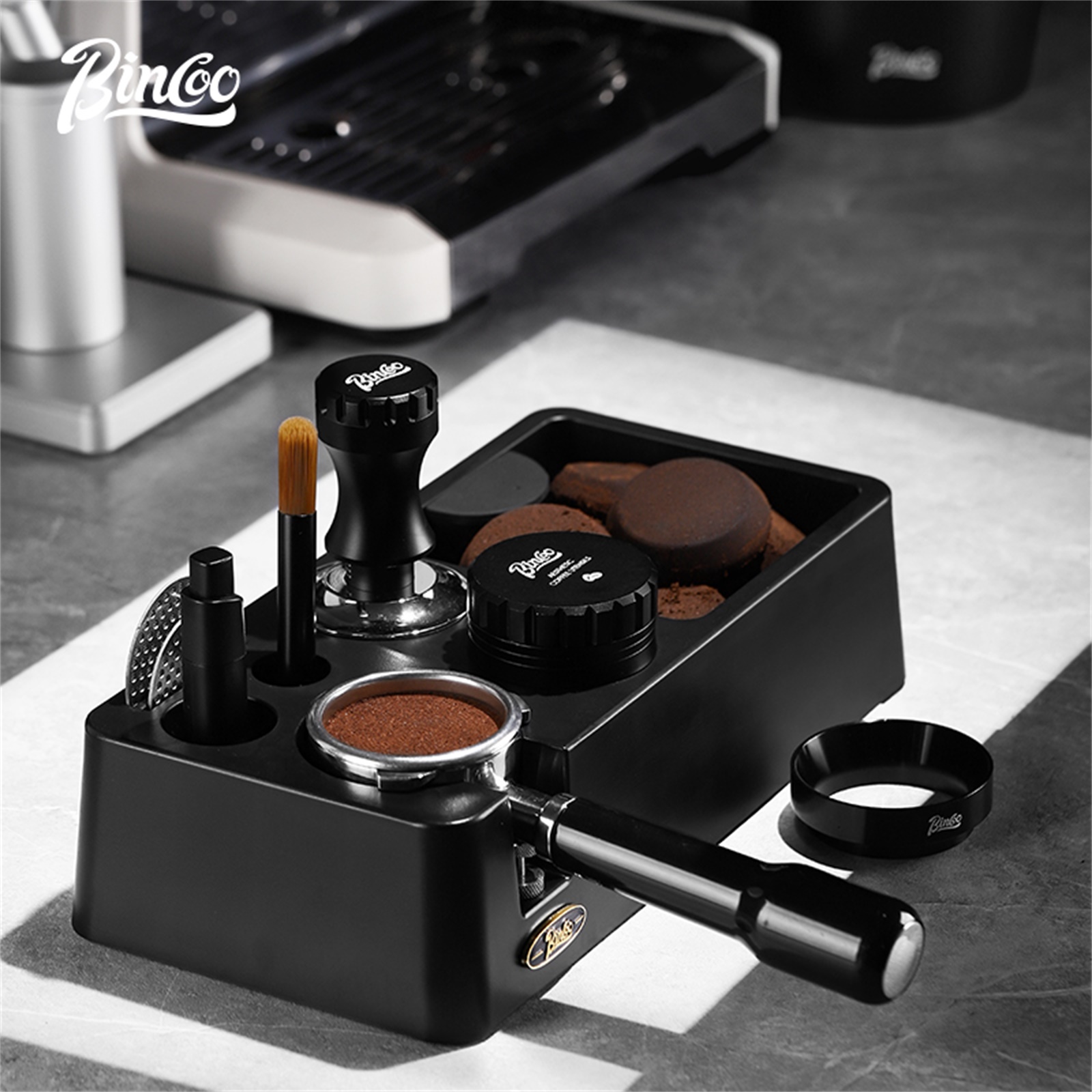 Bincoo กาแฟจําหน่าย 51/58 มม.ผ - Espresso Tamper Set บทวิจารณ์และราคา