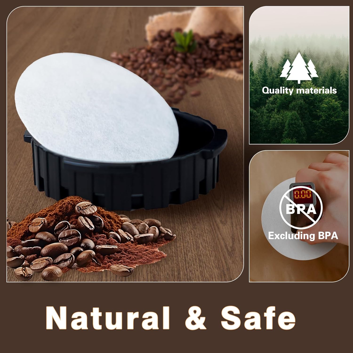 ตัวกรองกาแฟแบบกลมเข้ากันได้กับ - Coffee Equipment Espresso บทวิจารณ์และราคา