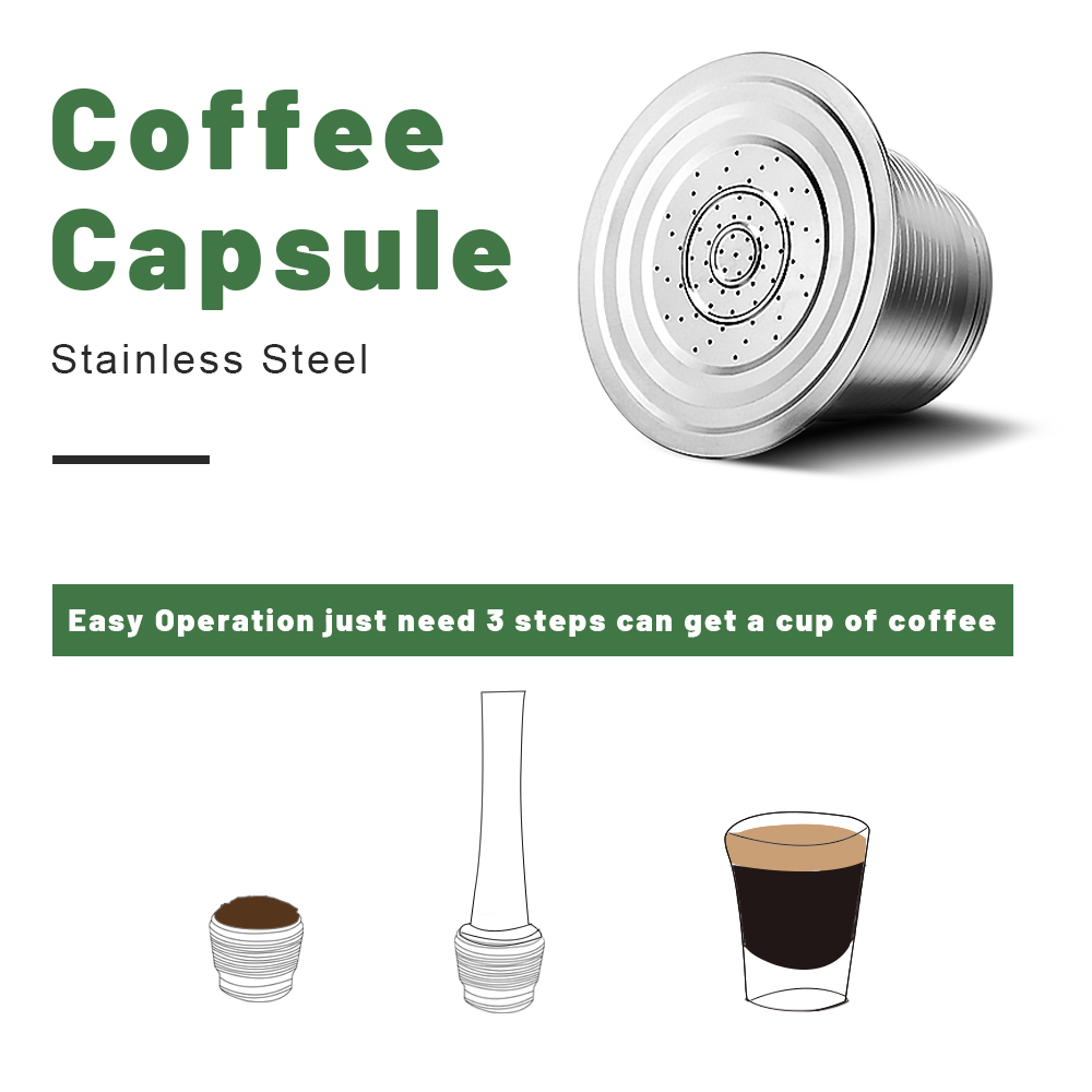 Nespresso แคปซูลกาแฟแบบใช้ซ้ํา - Coffee Equipment Espresso บทวิจารณ์และราคา