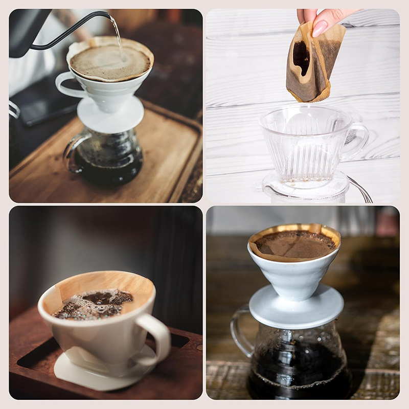 100Pcs Coffee Filter Papers(1- - Coffee Equipment Espresso บทวิจารณ์และราคา