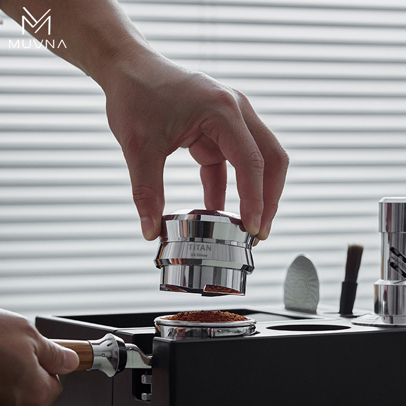 เครื่องกดกาแฟ MUVNA TITAN และแ - Espresso Tamper Set บทวิจารณ์และราคา