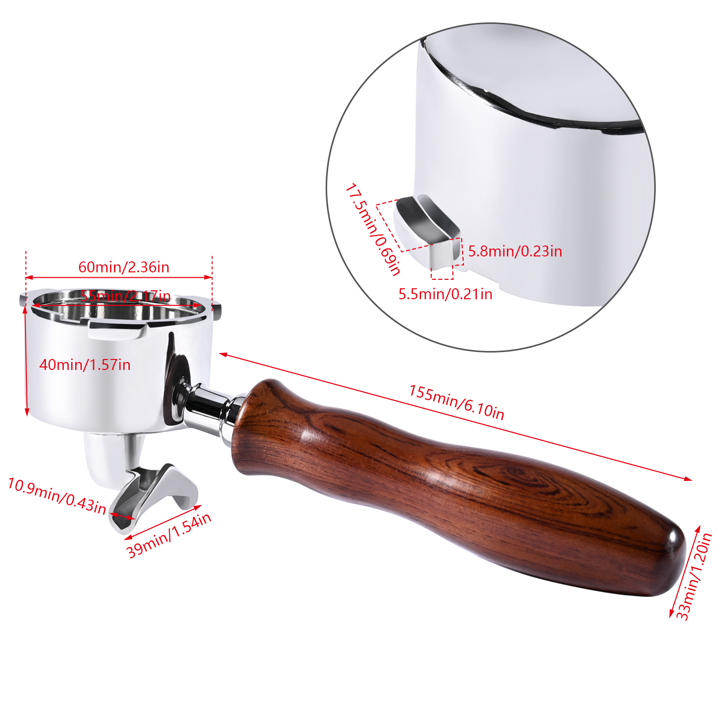 หัวชงกาแฟแบบสองช่องขนาด 51 มม. - Coffee Equipment Espresso บทวิจารณ์และราคา